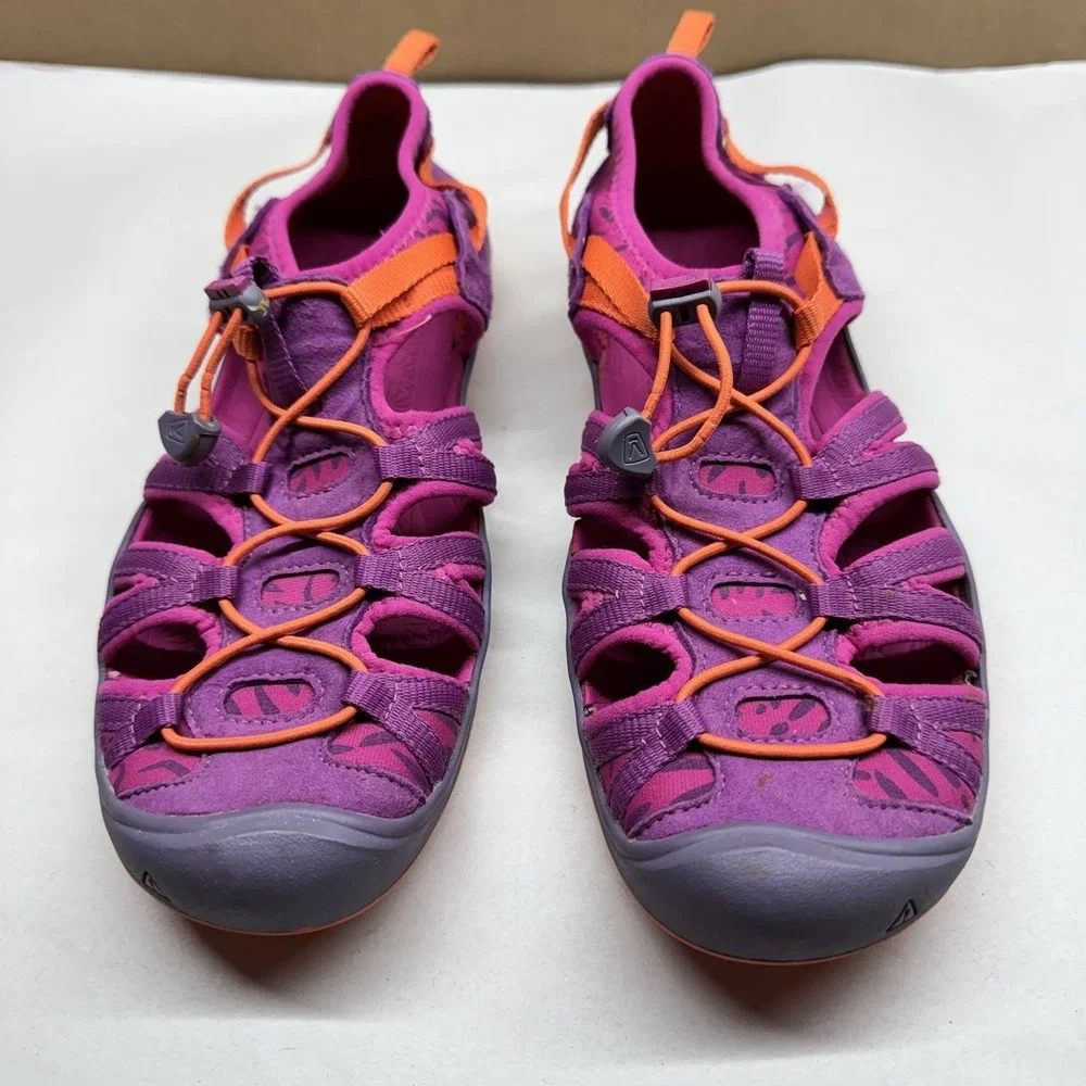 Keen Moxie Sandals Purple Wine/Nasturtium Washable Shoes 1016353 EU38 US 6 Youth